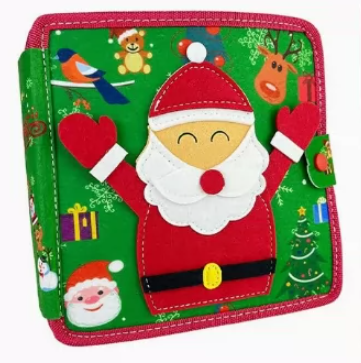 Interactive Felt Educational Cloth Book for Children