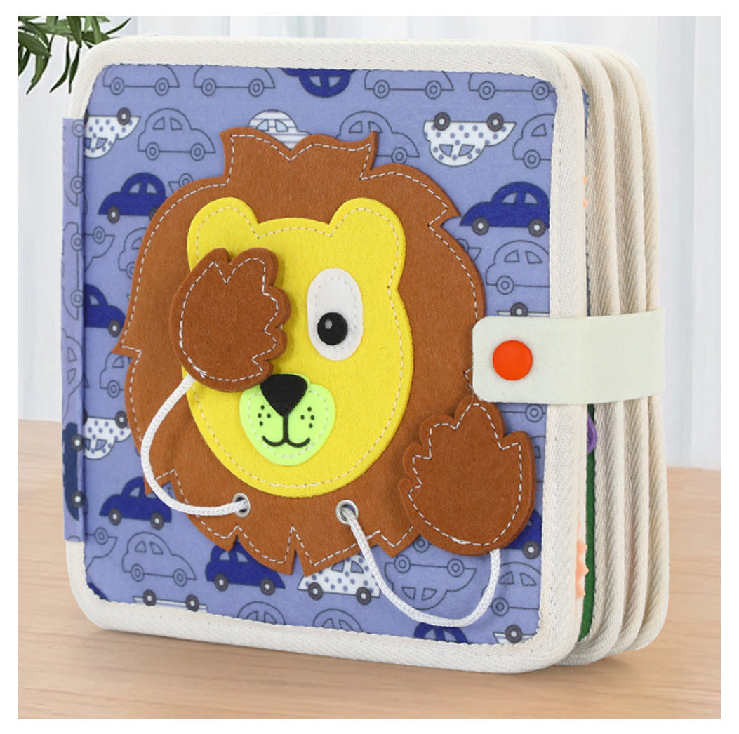 Interactive Felt Educational Cloth Book for Children