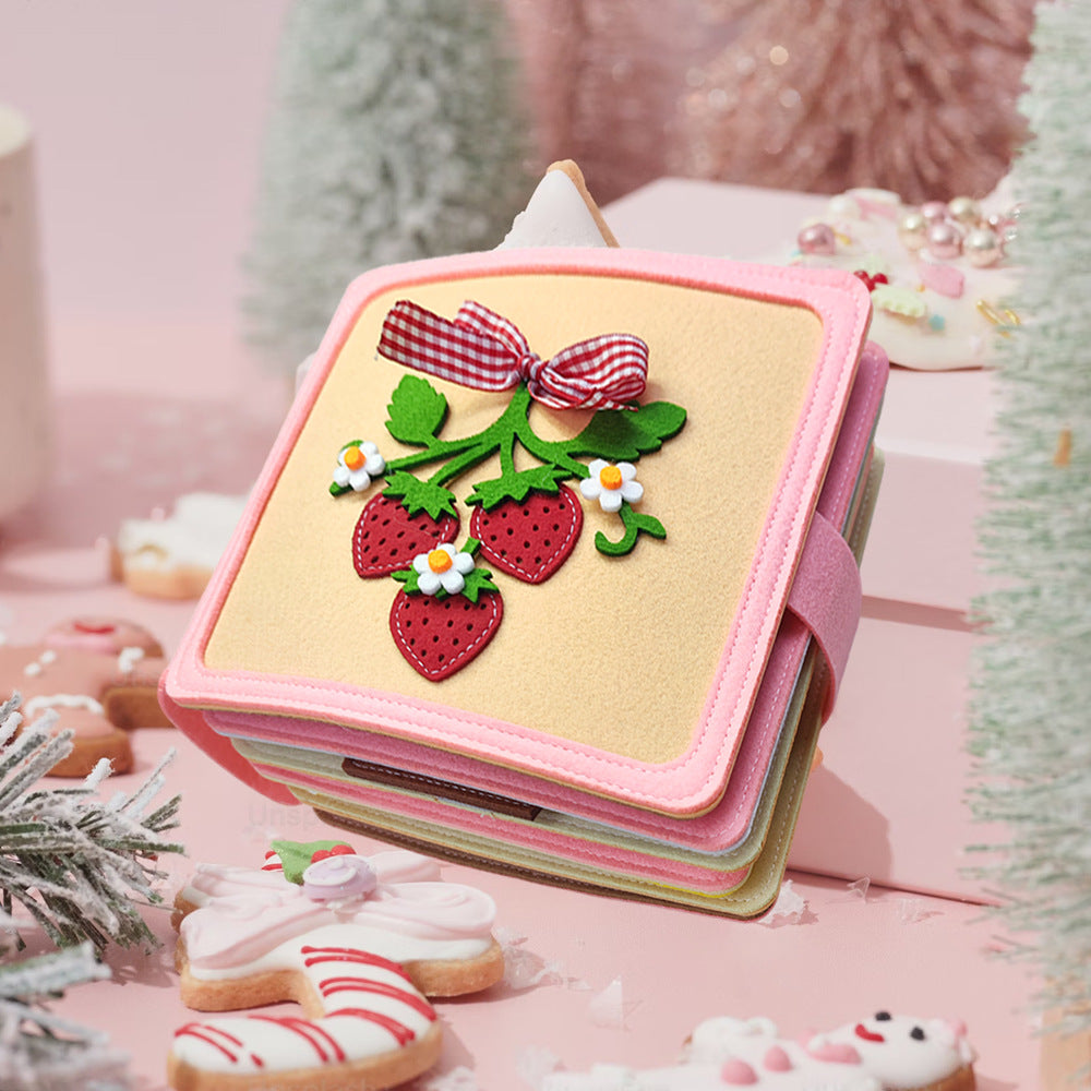 3D Felt Sensory Book for Early Learning